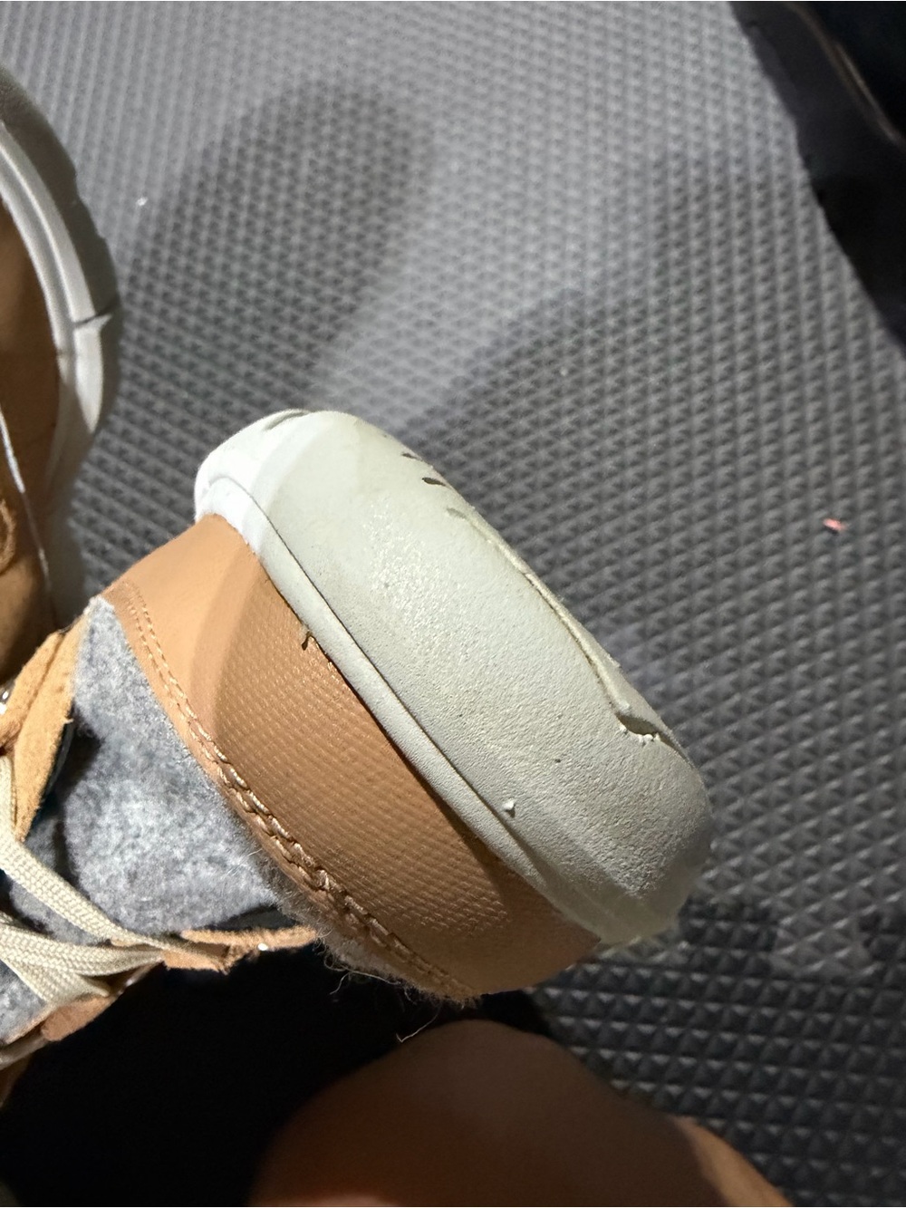 Sorel womens Tan and Gray High-Top Casual Boots - Picture 3 of 10